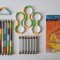 Joc de constructie magnetic Geomag Color, 98 piese originale + prospect, fabricat in Elvetia