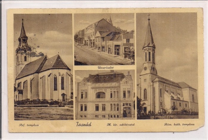 Carte postala circulata in anul 1942