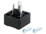 Conector Valvă Soclu Format C 8mm 3 PIN 6A