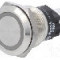 Intrerupator anti-vandalism, ON-ON, &Oslash;19mm, EAO, 82-5151.2134