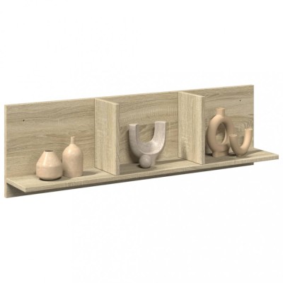 vidaXL Dulap de perete, stejar sonoma, 100x16,5x30 cm, lemn prelucrat 854861 foto