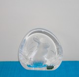 Sculptura full lead crystal, hand made - Rabbit - design Mats Jonasson, Maleras