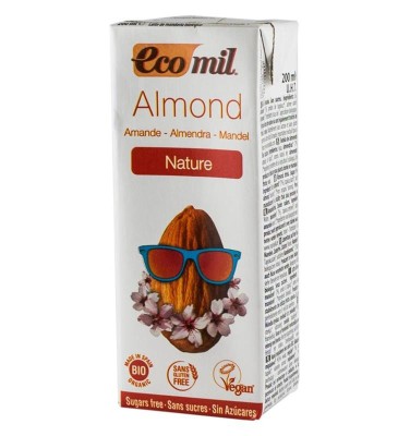 Bautura de Migdale Natur Bio Ecomil 200ml foto