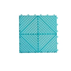 Pardoseala modulara ventilata 40x40x1,8cm Culoare Verde Turcoaz