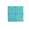 Pardoseala modulara ventilata 40x40x1,8cm Culoare Verde Turcoaz