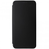 Husa tip carte, negru cu transparent, rama Armor, pentru Xiaomi Redmi 13C