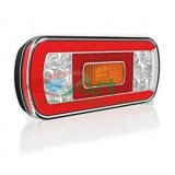 Lampa Spate LED Fristom FT-130 PM Bayonet Stanga 12-36V, Omologare E9, Universala, Tractor, Camion