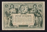 Austria / Ungaria 5 Gulden/ Forinti 1881 . Piesa originala, stare foarte buna pt anii ei