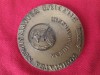 Medalie superba Societatea Numsmatica Romana 1903 -1973 .Verso Sectiunile Societatii Romane de Numismatica