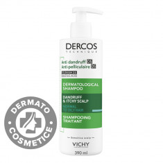 Sampon tratament anti-matreata grasa Dercos, 390ml, Vichy