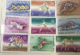 (F) Timbre Serii Romania Sport Los Angeles 84