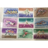 (F) Timbre Serii Romania Sport Los Angeles 84