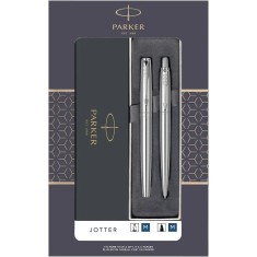 Set Parker Stilou + Pix Jotter Royal SS-CT in cutie cadou cu fereastra