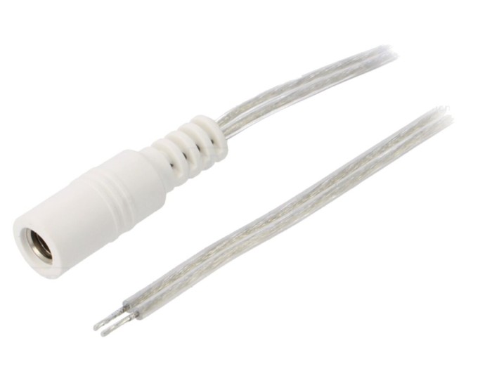 Cablu DC Transparent 5,5/2,5 3m