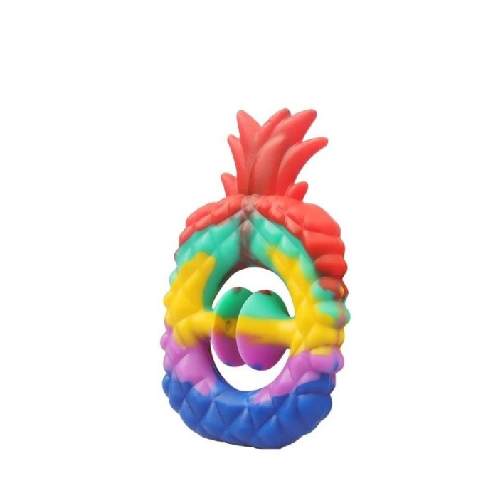 Jucărie de decompresie cu ventuză eMazing, antistres și senzorială, pentru antrenarea antebrațului, multicolor, model 2, recomandată pentru copii de l