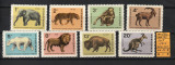 Bulgaria, 1966 | Animale sălbatice din Grădina Zoologică din Sofia | MNH | aph