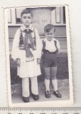 Bnk foto Baiat in costum popular - anii `60, Alb-Negru, Romania de la 1950, Etnografie