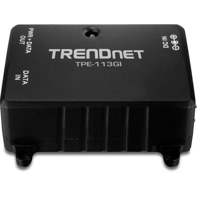 Adaptor TRENDnet TPE-113GI, Injector PoE, Gigabit, IEEE 802.3af foto