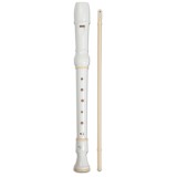 Flaut Copii Bontempi, 7 Note, Plastic, cu Tija Curatare, 3+ Ani, Instrument Muzical Jucarie