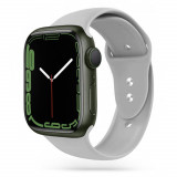 Curea Tech-Protect Iconband pentru Apple Watch 4/5/6/7/8/9/Se/Ultra 1/2 (42/44/45/49 mm) Gri, Silicon