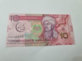 BANCNOTA TURKMENISTAN 10 M 2017