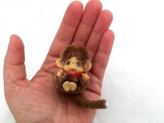 Monchhichi clasic, miniatura, maimutica maimuta jucarie plus 4,5 cm foto