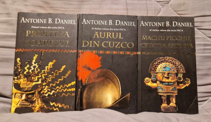 INCA TRILOGIE-ANTOINE DANIEL (3 VOL)