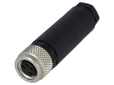 Conector M8 Mamă 4-Pin pe Cablu foto