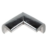 Coltar protector din spuma de cauciuc AC-106, subtire, argintiu metalizat, grosime 6 mm