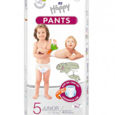 Scutece-chilotel Happy Pant Junior 11-18kg, 40 bucati, Bella Baby