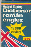 ANDREI BANTAS - DICTIONAR ROMAN - ENGLEZ