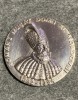 Medalie Argint Roman I Musat Moldova 1392-1394, 60mm. Medalii Romania