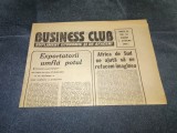 ZIARUL BUSINESS CLUB 4 AUGUST 1982