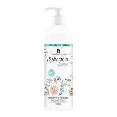 Șampon și gel de duș 2 in 1 Seboradin Bebe, 500 ml, Lara