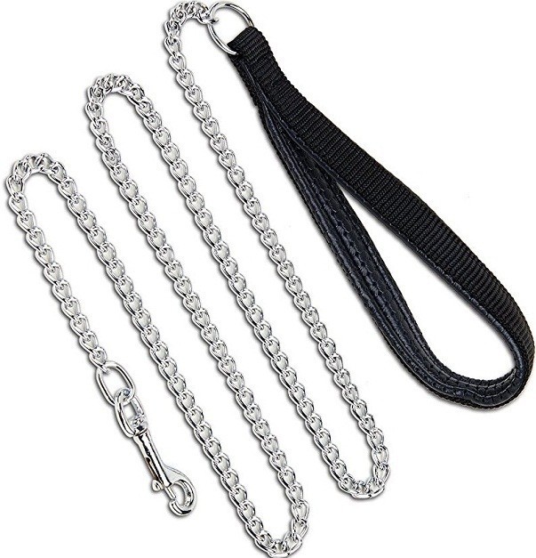 Lesa lant 2 mm/1,20 m maner soft negru