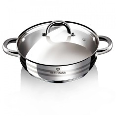 Cratita cu capac otel inoxidabil 7 L, 28 CM &ndash; Gourmet Line, Blaumann
