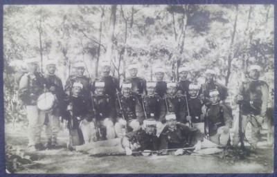 1905 - detasament de infanterie austro-ungara foto