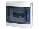 Carcasă Albă pentru Aparatură Modulară IP65 ABS 8 Module