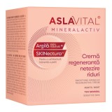 Cremă regenerantă de noapte pentru netezirea ridurilor, ten sensibil, 50ml, Aslavital, Farmec