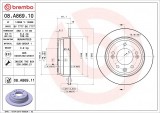 Disc frana spate BREMBO 08.A869.11