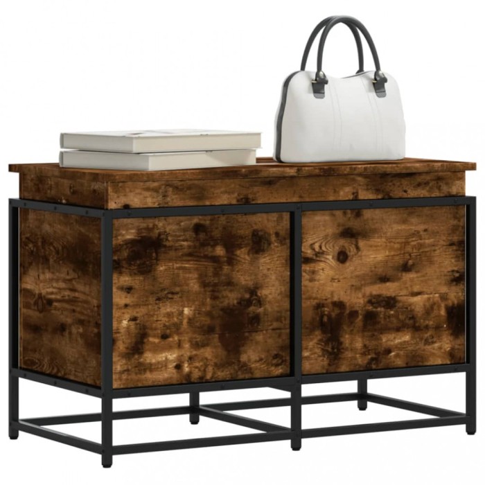 Gossi cutie depozitare stejar sonoma 80x40x51,5 cm lemn prelucrat