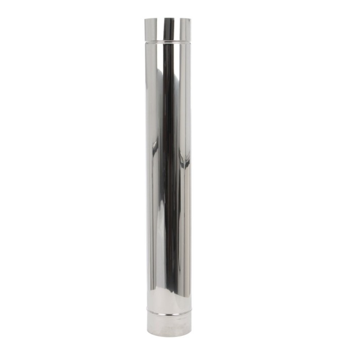 Burlan Inox, D 130 mm, L 1 m