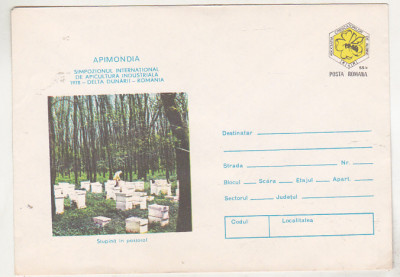 bnk ip Apimondia - Stupina in pastoral - necirculat - 1978 foto