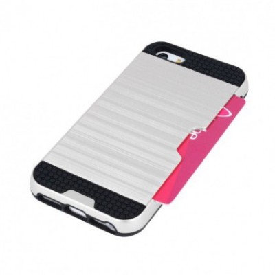 Husa Capac DEFENDER CARD Apple iPhone 7/8 (4,7) Alb foto
