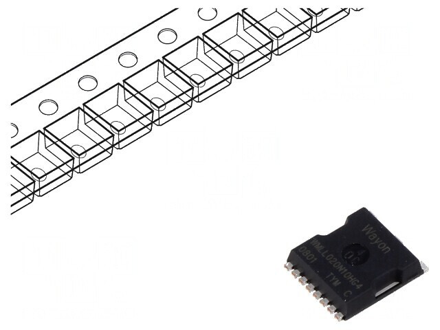 Tranzistor N-MOSFET unipolar TOLL