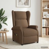 Cumpara ieftin Fotoliu recliner electric cu spatar inclinat Maro Tesatura