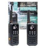 Resigilat : Statie radio portabila PNI PMR R80 PRO, set cu 2 bucati, 0.5W, 16 cana
