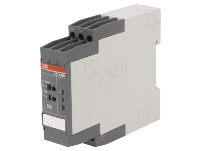 Timer Programabil pentru Șină DIN SPDT 24-240V AC/DC