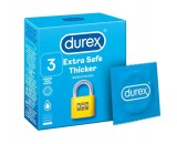 DUREX EXTRA SAFE ALBASTRU 3BUC