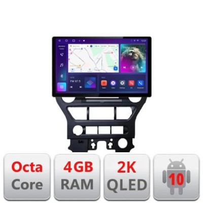 Navigatie dedicata Ford Mustang 2015-2020 N-MUSTANG Edonav ecran 13&amp;quot; 2K 8 si 128 Android Waze USB Navigatie 4G 360 Toslink Youtube CarStore Technology foto